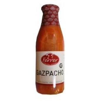 Gemüsesuppe mit Olivenöl Ferrer/ Gazpacho con aceite de oliva Ferrer- 3 x 0,720 L