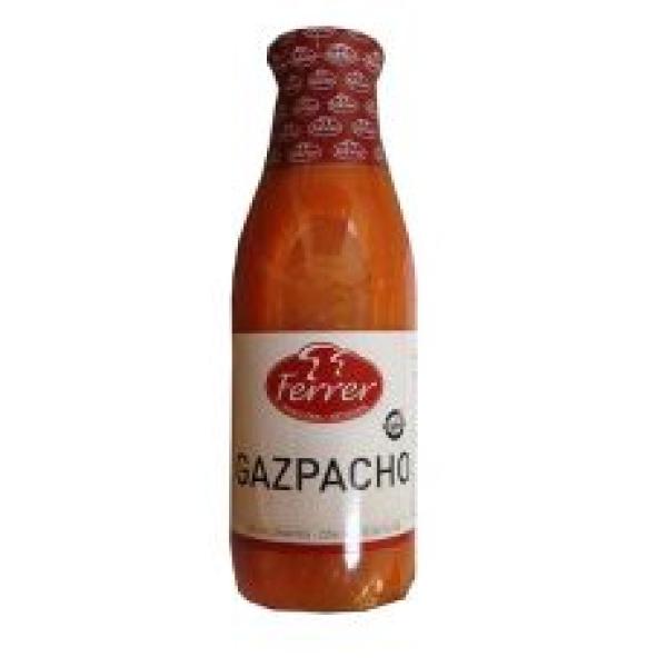 Gemüsesuppe mit Olivenöl Ferrer/ Gazpacho con aceite de oliva Ferrer- 3 x 0,720 L